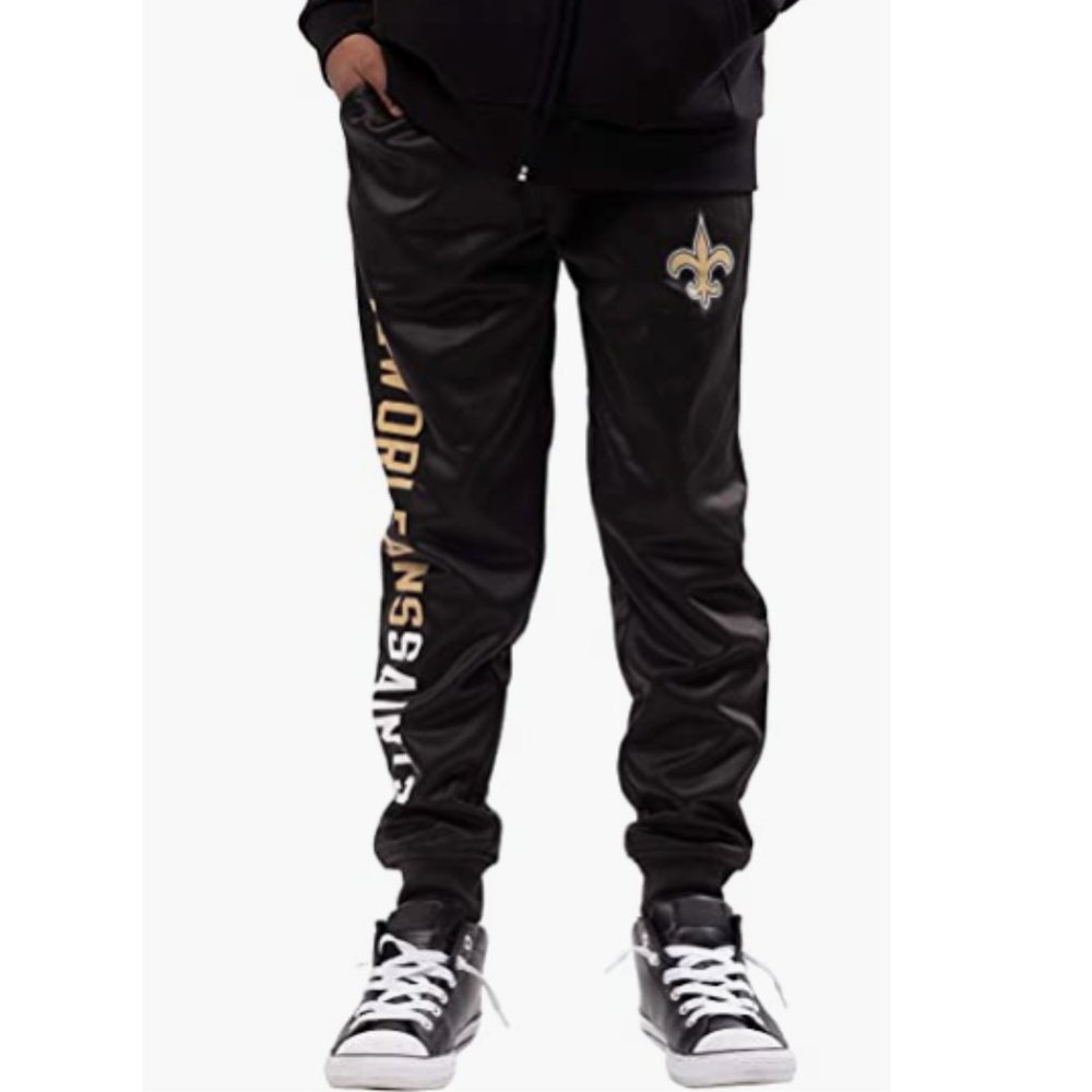 Ultra Game NFL boys High Performance Moisture Wicking Fleece Jogger Sweatpants